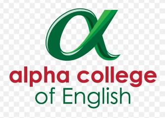 alpha college of english